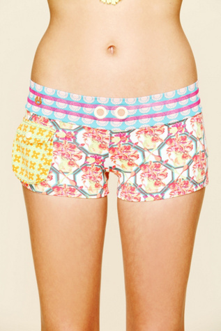 Yellow Jolie Boho Short
