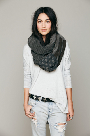 American Flag Infinity Scarf