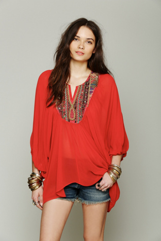 Free People All The Riches Oversize Tunic in knit-tops