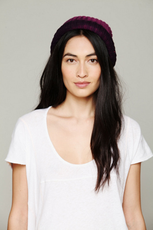 Dip Dye Slouchy Beanie