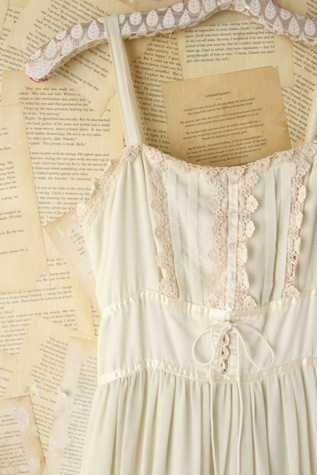 Vintage Creme Gunne Sax Dress
