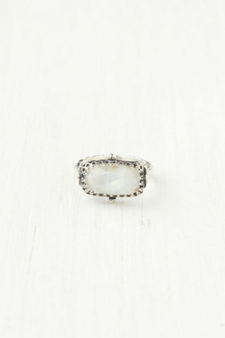 Rectangle Stone Ring
