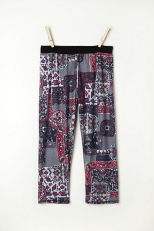 Printed Crop Legging in intimates-all-intimates