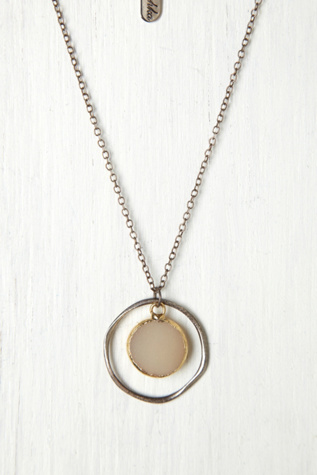 Mashka Stone Target Necklace in bib-necklaces