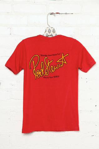 Vintage Rod Stewart Rock Tee in Vintage-Loves-vintage-tees