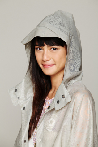 Spinning Circles Raincoat