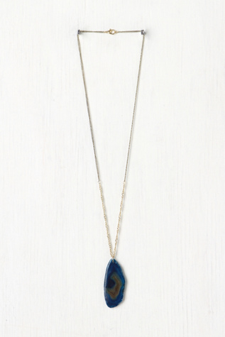 Ocean Stone Pendant in jewelry