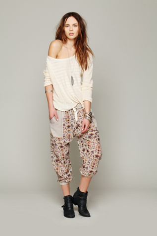 Paisley Mixed Pant