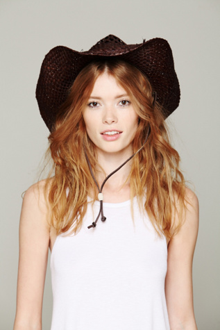 Raffia Cowboy Hat in sale-sale-accessories