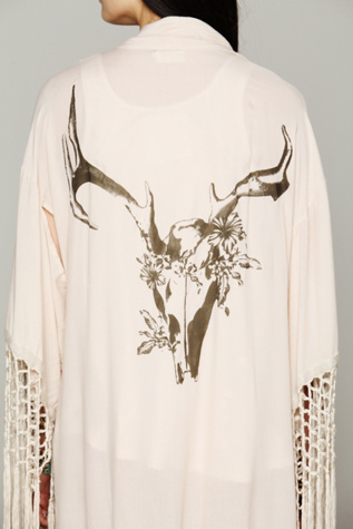 Stag Amulet Kimono