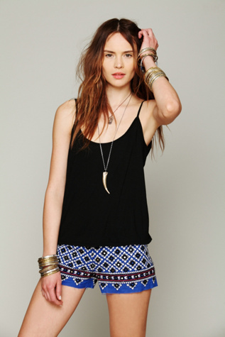 Daftbird Low Back Tank in camisole-tops
