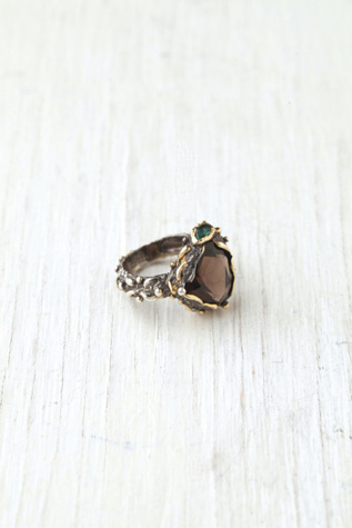 Smokey Mountain Stone Ring in accessories-the-jewelry-box-rings