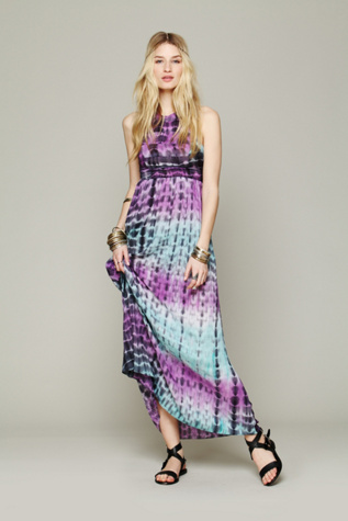 Kitty Cat Tie Dye Dress