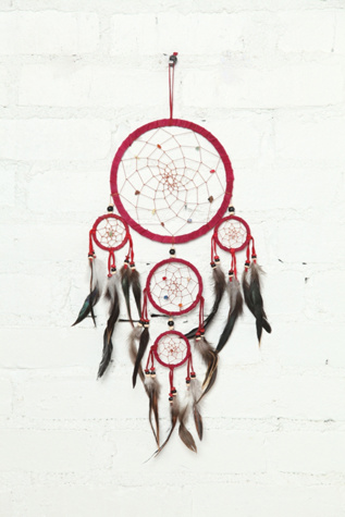 Vintage Handmade Dream Catcher in vintage-loves-objects