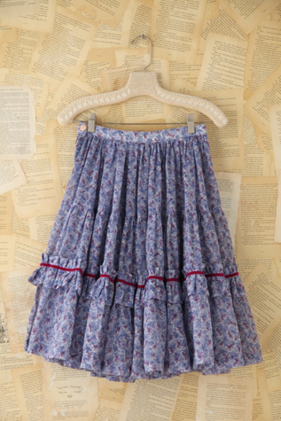 Free People Vintage Floral Print Skirt in vintage-skirts
