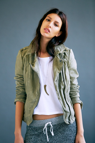 Muubaa Leather Biker Jacket in muubaa-clothing