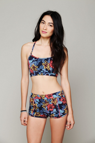 Printed Dolphin Shorts
