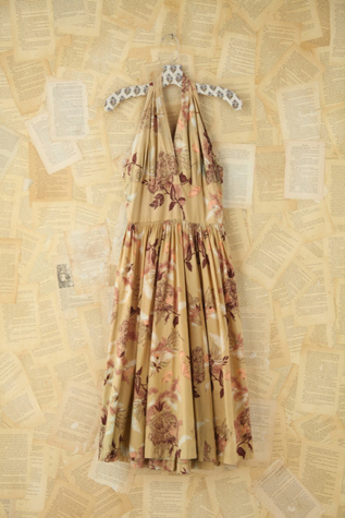 Free People Vintage Floral Halter Dress in Vintage-Dresses