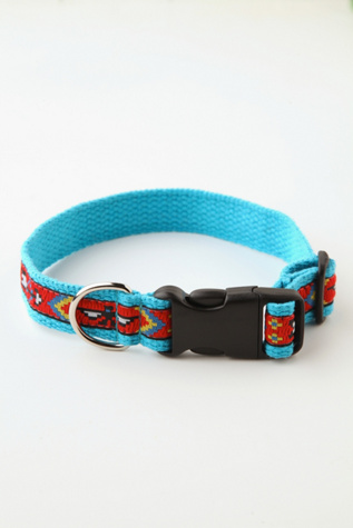Good Vibes Printed Collar in fp-pet-project