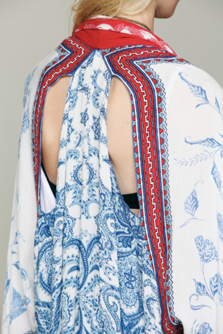 Printed Duster Scarf