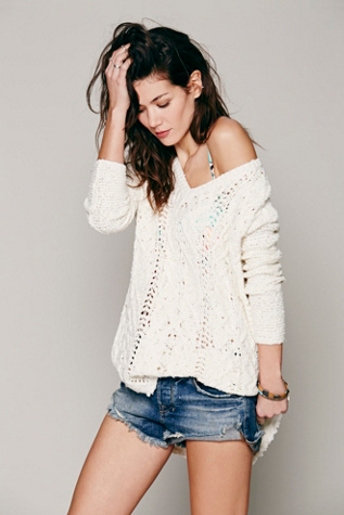 Cross My Heart Pullover in clothes-sweaters