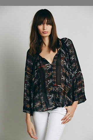 FP ONE Floral Invasion Buttondown 