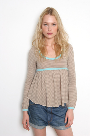 Brown/Turq Stripe