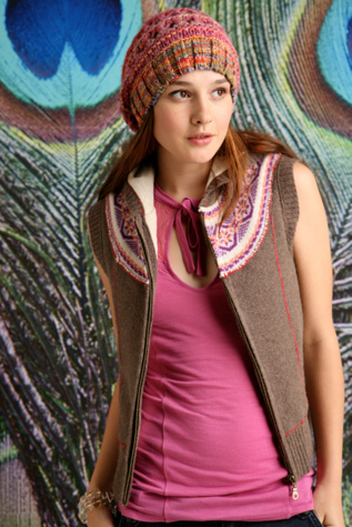 Soft Angora Fairisle Vest