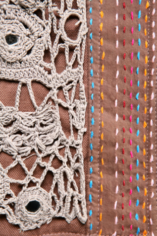 Brown Crochet