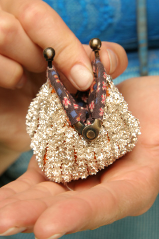 Silver Flower Sequin