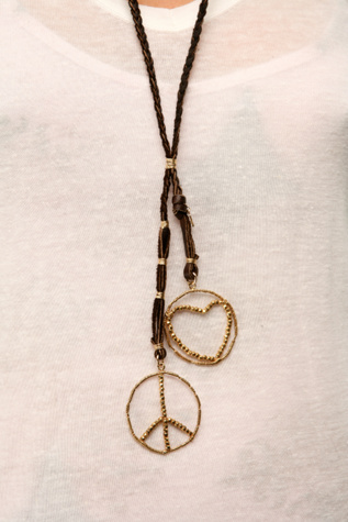 Peace and Love Necklace