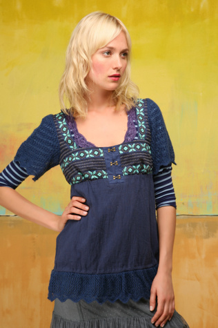 Greenland Embroidery Top