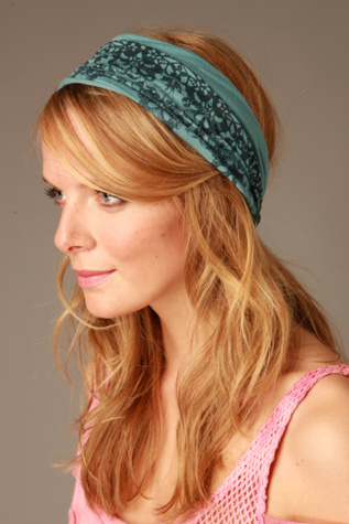 Shirred Madal Lace Headband
