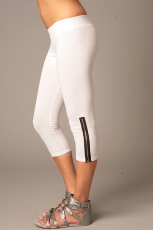 LnA Zipper Cropped Legging