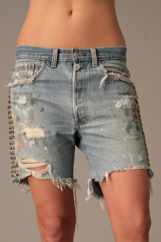 Vintage Studded Cut Offs