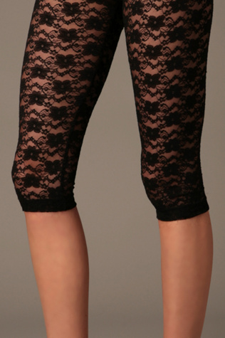 Cropped Lace Legging