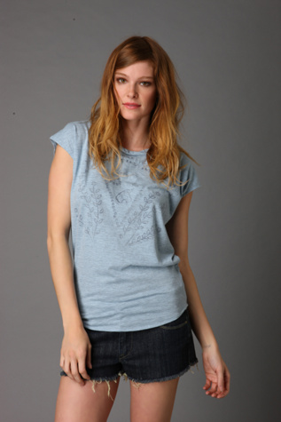 We The Free Stripe Batwing Tee