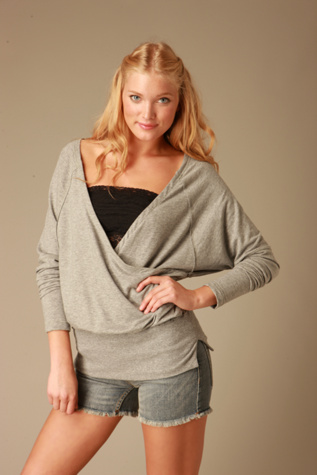 Plumeria Pullover