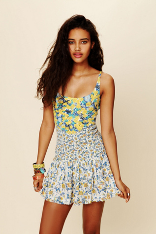 English Garden Mini Dress